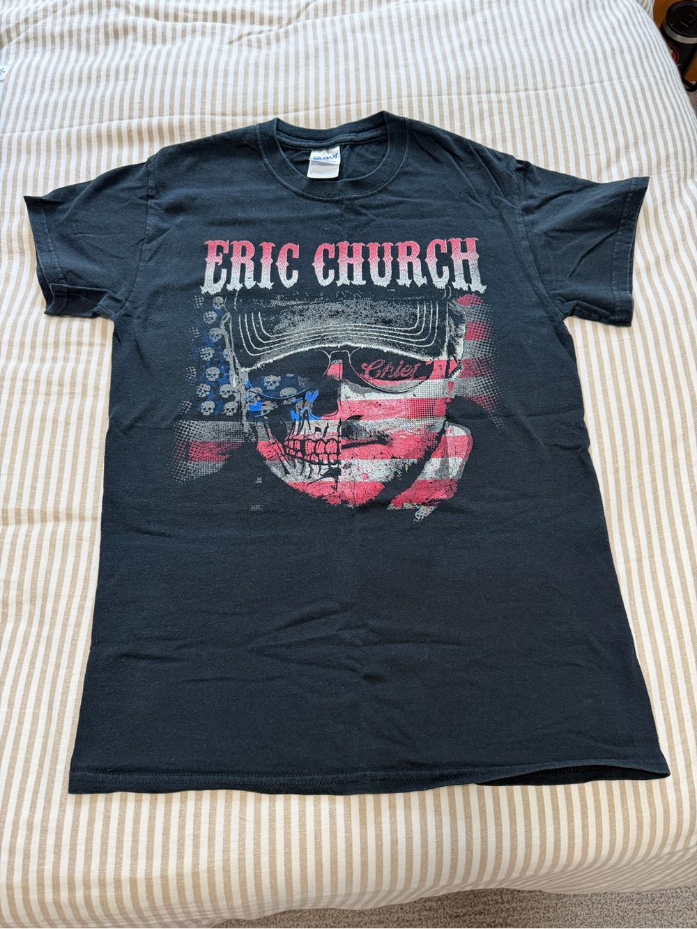 Eric Church Black Graphic Concert Tee